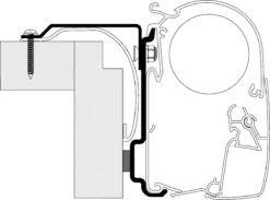 Thule Omnistor 5200/4200 Adapter Für Laika X