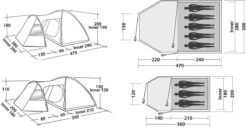 Easy Camp Eclipse Rustic Kuppelzelt -Campingausrüstung 4289 1