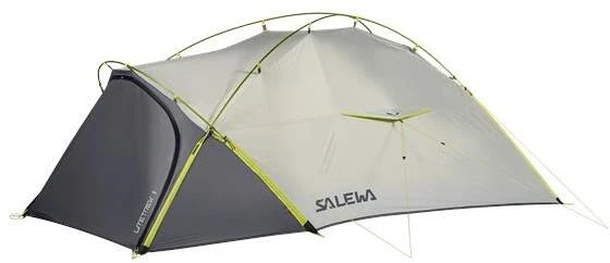 Salewa Litetrek II Halb-Geodätzelt, 2-Personen, 140x260cm, Lightgrey/Cactus 3 Salewa Litetrek II Halb-Geodätzelt, 2-Personen, 140x260cm, Lightgrey/Cactus