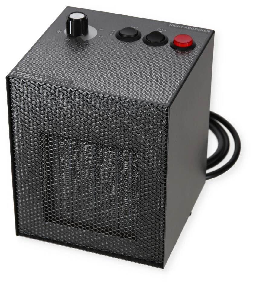 Ecomat 2000 Classic Plus Heizlüfter, 230V, 1800W 3 Ecomat 2000 Classic Plus Heizlüfter, 230V, 1800W