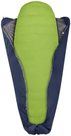 Sea To Summit Glow Gw-1 Deckenschlafsack, Dunkelblau/grau -Campingausrüstung 4407 2