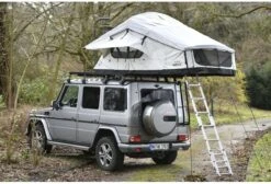 Campwerk Adventure Dachzelt Inkl. Matratzenunterlage, Grau