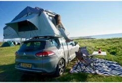 Campwerk Adventure Dachzelt Inkl. Matratzenunterlage, Grau -Campingausrüstung 4446 8