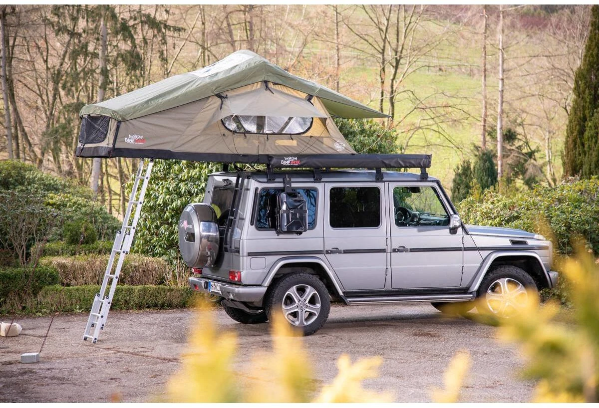 Campwerk Adventure Dachzelt Inkl. Matratzenunterlage, Oliv 3 Campwerk Adventure Dachzelt Inkl. Matratzenunterlage, Oliv