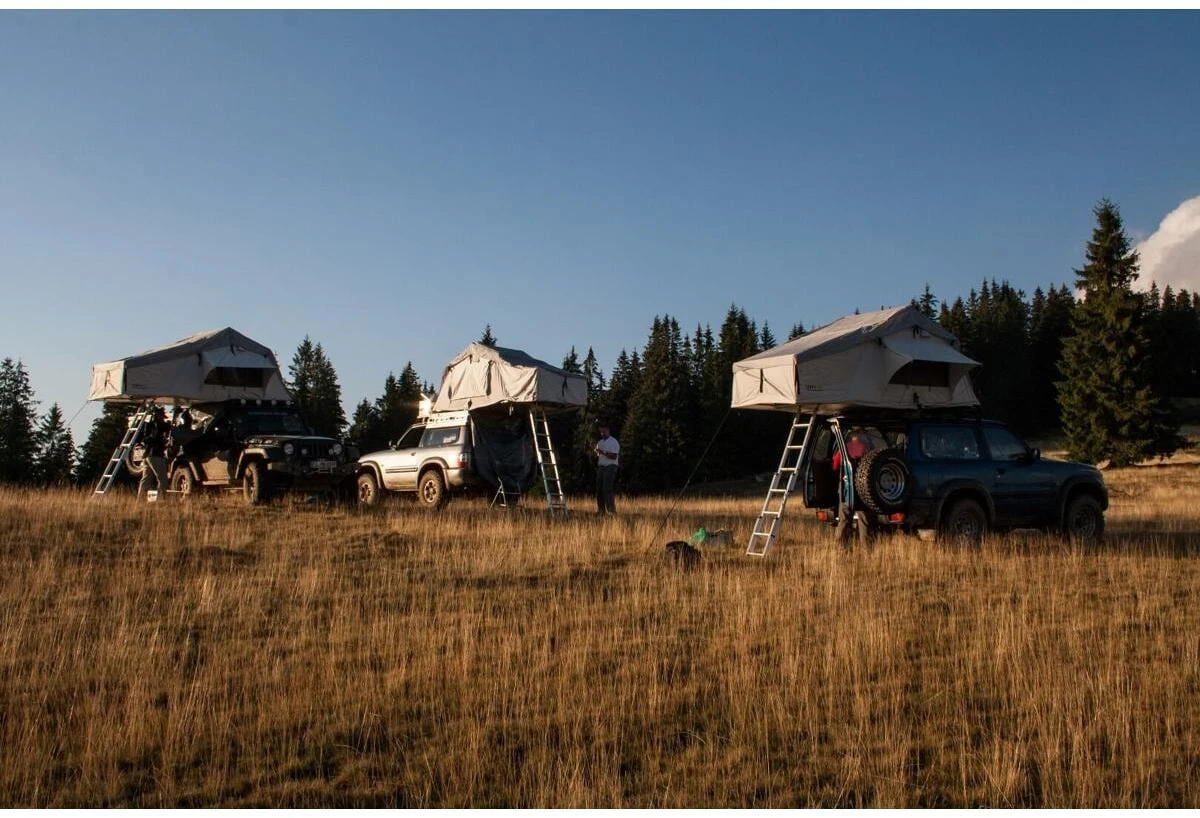 Campwerk Adventure Dachzelt Inkl. Matratzenunterlage, Oliv 12 Campwerk Adventure Dachzelt Inkl. Matratzenunterlage, Oliv – Bild 10