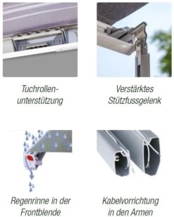 Fiamma F45S Markise Titanium, 300cm, Royal Grey, VW T5/T6 Multivan/Transporter 11 Fiamma F45S Markise Titanium, 300cm, Royal Grey, VW T5/T6 Multivan/Transporter -Campingausrüstung 45702 3