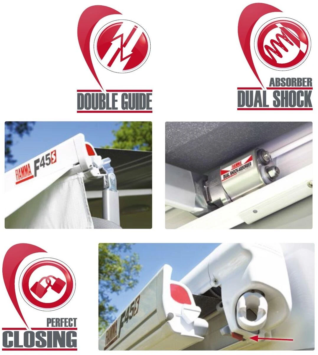 Fiamma F45S Markise Titanium, 300cm, Royal Grey, VW T5/T6 Multivan/Transporter 7 Fiamma F45S Markise Titanium, 300cm, Royal Grey, VW T5/T6 Multivan/Transporter – Bild 5