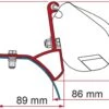 Fiamma F35 Adapter Für Renault Trafic / Opel Vivaro / Fiat Talento / Nissan NV 300 / Rapido Mirande S -Campingausrüstung 46316 0 0