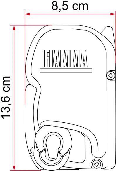 Fiamma F45S Markise Titanium, 260cm, Royal Grey, VW T5/T6 Multivan/Transporter 8 Fiamma F45S Markise Titanium, 260cm, Royal Grey, VW T5/T6 Multivan/Transporter – Bild 6
