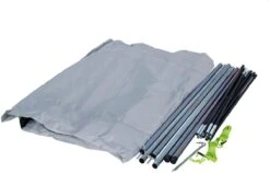 Reimo Palm Beach 2 Sonnenvordach, 260x240cm, Grau/lime -Campingausrüstung 46648 2