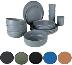 Bo-Camp Patom Geschirrset, 16-teilig