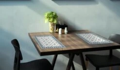 Contento Tischset, 40x30cm, 2er Set -Campingausrüstung 4973 2