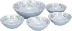 Brunner Pasta & Salad Bowl Schüsselset, 5-teilig