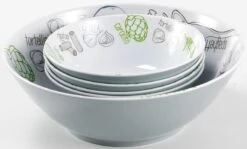 Brunner Pasta & Salad Bowl Schüsselset, 5-teilig -Campingausrüstung 49872 2