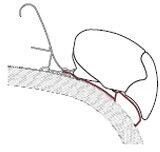 Fiamma F65/F80 Adapter Für Laika Kreos Bis Bj. 2005, 370cm