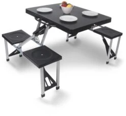 Kampa Happy Table Campingtisch Mit Sitzen, 134x82x68cm