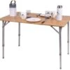 Holiday Travel Bambustisch, 100x65x42/65cm -Campingausrüstung 52083 0