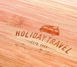 Holiday Travel Bambustisch, 100x65x42/65cm -Campingausrüstung 52083 4