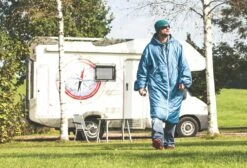 Bergstop CozyBag Light Ärmelschlafsack, Blau/grau -Campingausrüstung 5226 9