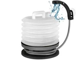 Camp4 Akku-Dusche Mit 10L Falteimer