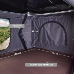 KingCamp Castiglio Ncello Dachzelt Mit Hartschale -Campingausrüstung 5390 4