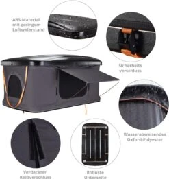 KingCamp Castiglio Ncello Dachzelt Mit Hartschale -Campingausrüstung 5390 6