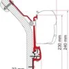 Fiamma F45 Adapter Für Eriba Touring Bj. Bis 2013 -Campingausrüstung 55313 0 0