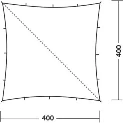 Robens Tarp, 400x400cm, Khaki -Campingausrüstung 57024 2
