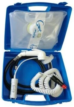 Comet Kofferdusche, Im Koffer, 12V