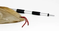 BasicNature Aufstellstange, Alu, Teleskopierbar, 100-240cm, 2er-Set