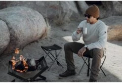 Primus Campfire Hocker, Schwarz, 31x35x35cm -Campingausrüstung 60448 0 5