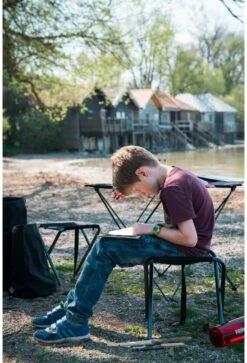 Primus Campfire Hocker, Schwarz, 31x35x35cm -Campingausrüstung 60448 4