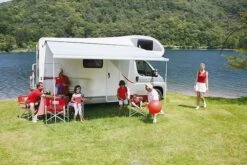 Fiamma F45S Markise Weiß, 260cm, Royal Grey, VW T5/T6 California -Campingausrüstung 60635 1