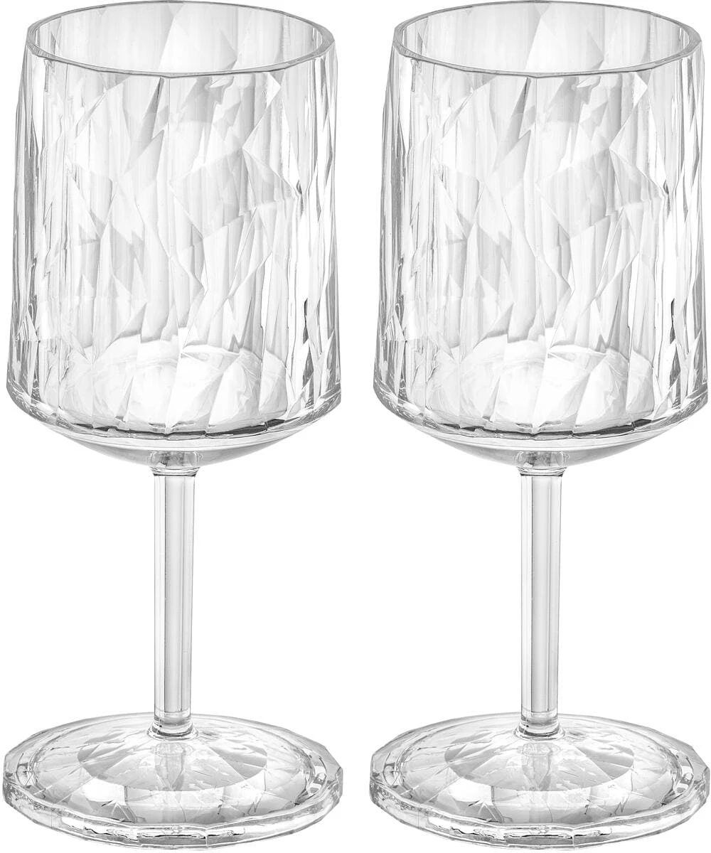 Koziol Club No.4 Weinglas, 300ml, Crystal Clear, 2er-Set 3 Koziol Club No.4 Weinglas, 300ml, Crystal Clear, 2er-Set