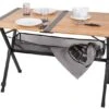 Camp4 Bambustisch Mit Ablagenetz, 110x70x71cm