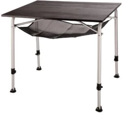 Future Light II Campingtisch, 80x60cm, Braun