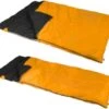 Kampa Garda TOG 4 Schlafsack, Gelb/schwarz -Campingausrüstung 6235 0