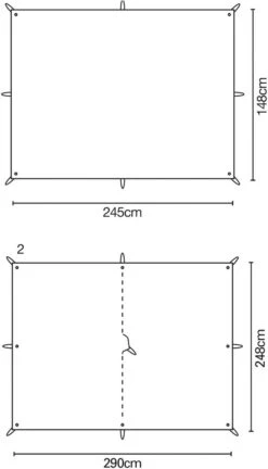 Terra Nova Competition Tarp, Grün -Campingausrüstung 6265 1
