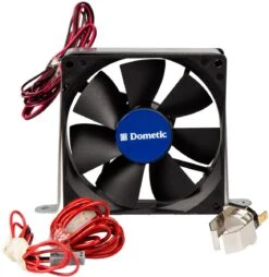 Dometic AR-VKIT Lüfterset Für Absorberkühlschränke, Schwarz