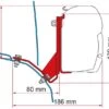 Fiamma F45 Adapter Für Fiat Ducato H2/Hymercar/Pössl Mit Aufstelldach -Campingausrüstung 62972 0 0