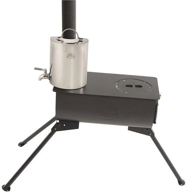 Robens Denali Zeltofen, 355cm, Stahl, Schwarz 4 Robens Denali Zeltofen, 355cm, Stahl, Schwarz – Bild 2