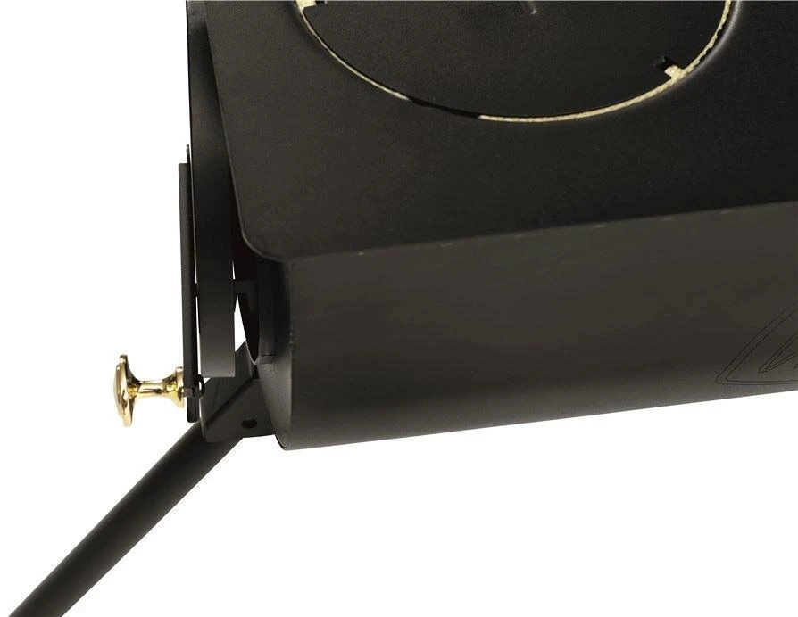 Robens Denali Zeltofen, 355cm, Stahl, Schwarz 8 Robens Denali Zeltofen, 355cm, Stahl, Schwarz – Bild 6