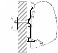 Thule Omnistor 5200 Adapter Für Bürstner 2017