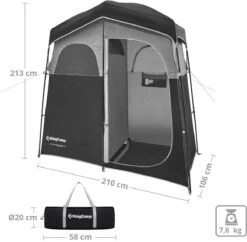 KingCamp Marasusa II Multifunktionszelt, 2-Personen, 213x106x210cm -Campingausrüstung 6440 1