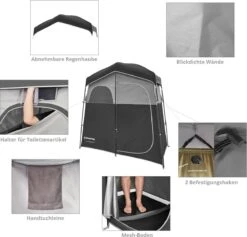 KingCamp Marasusa II Multifunktionszelt, 2-Personen, 213x106x210cm -Campingausrüstung 6440 4