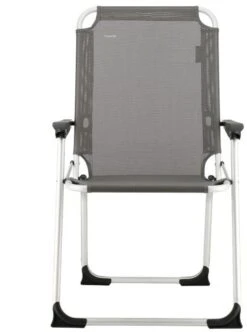 Travellife Ancona Compact Campingstuhl, Dunkelgrau