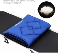 KingCamp Feldbett-Auflage, Blau -Campingausrüstung 6516 7