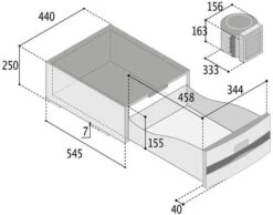 Vitrifrigo D -Serie Kompressor-Kühlschublade -Campingausrüstung 6577 6