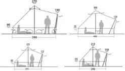 Robens Klondike Rundzelt -Campingausrüstung 6585 11