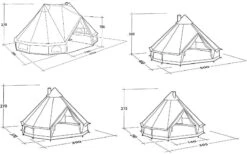 Robens Klondike Rundzelt -Campingausrüstung 6585 12